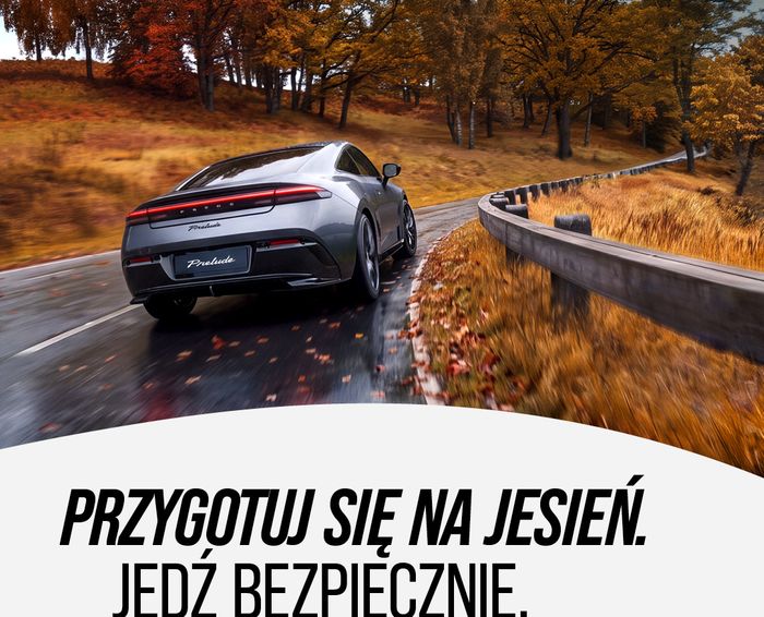 Przygotuj się na jesień z Honda Gezet! Jedź bezpiecznie i skorzystaj z rabatów do 20%!