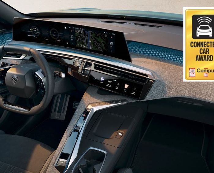 Peugeot Panoramic i-Cockpit nagrodzony w plebiscycie Connected Car Award 2023