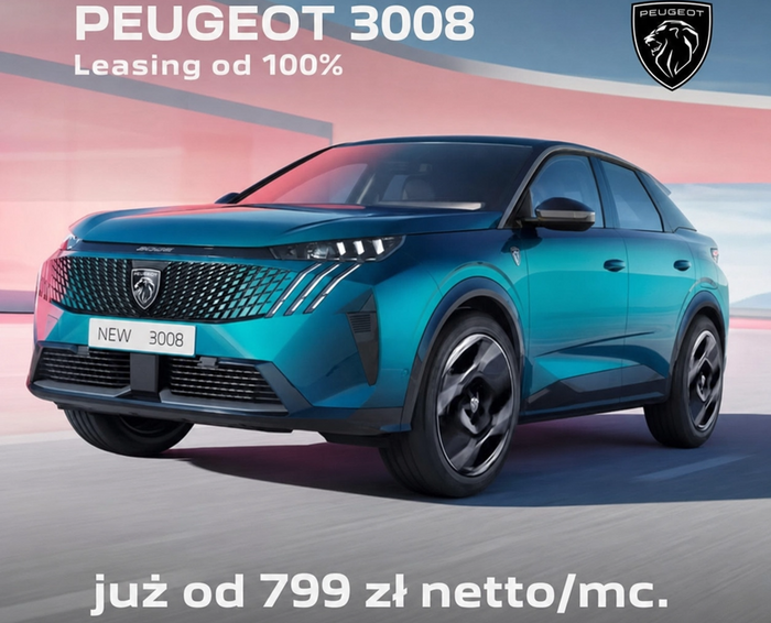Letnie Przyśpieszenie w Grupie Gezet: Nowy Peugeot z leasingiem 100% i ratą od 799 zł netto