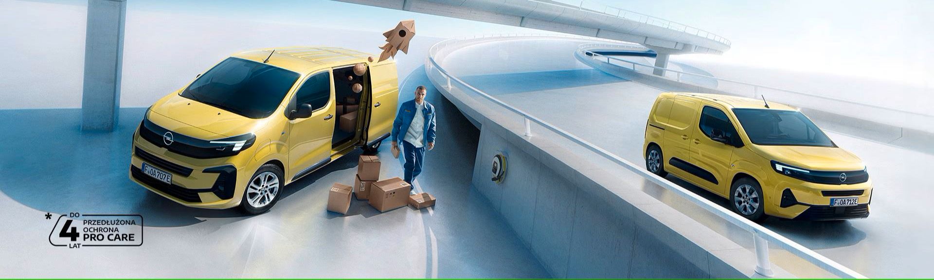 Samochody dostawcze marki Opel - Combo, Vivaro, Movano