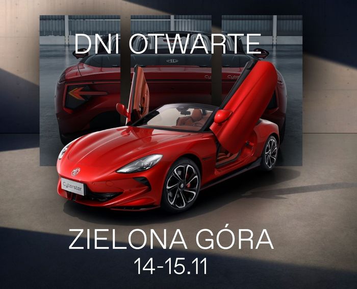 Dni otwarte MG Cyberster - Zielona Góra 