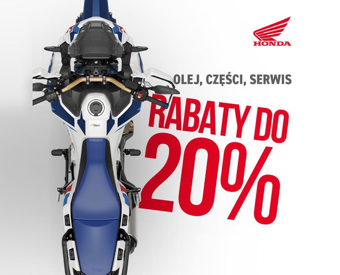 SERWIS HONDA - ZIMOWY PRZEGLĄD MOTOCYKLI
