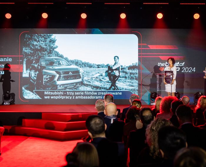 Wyróżnienie w konkursie "The Best of Moto" dla serii filmów z ambasadorami marki Mitsubishi Motors