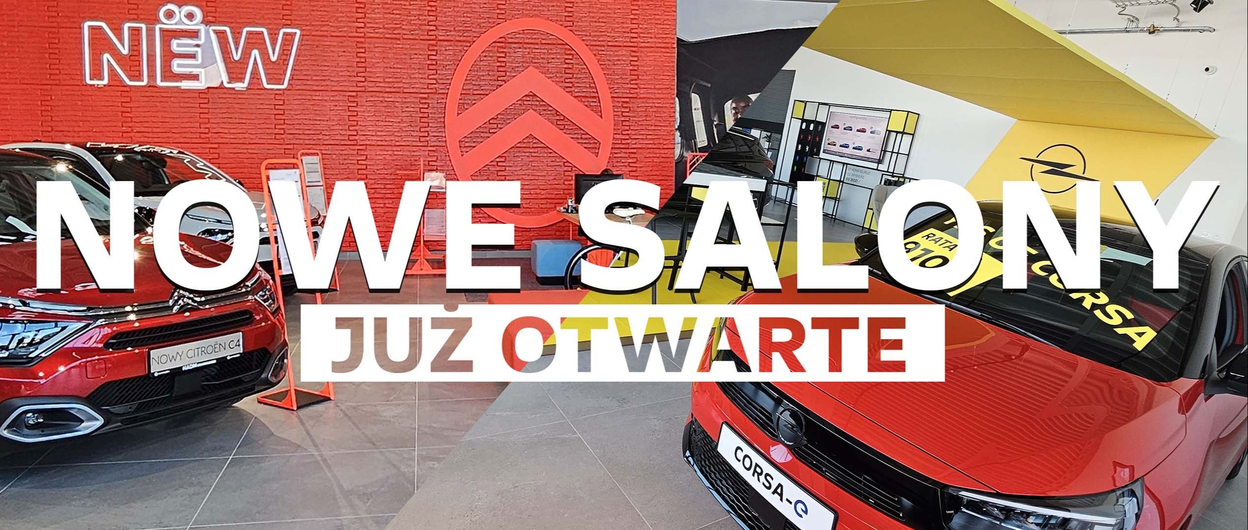 Nowy wygląd salonów Opla i Citroena