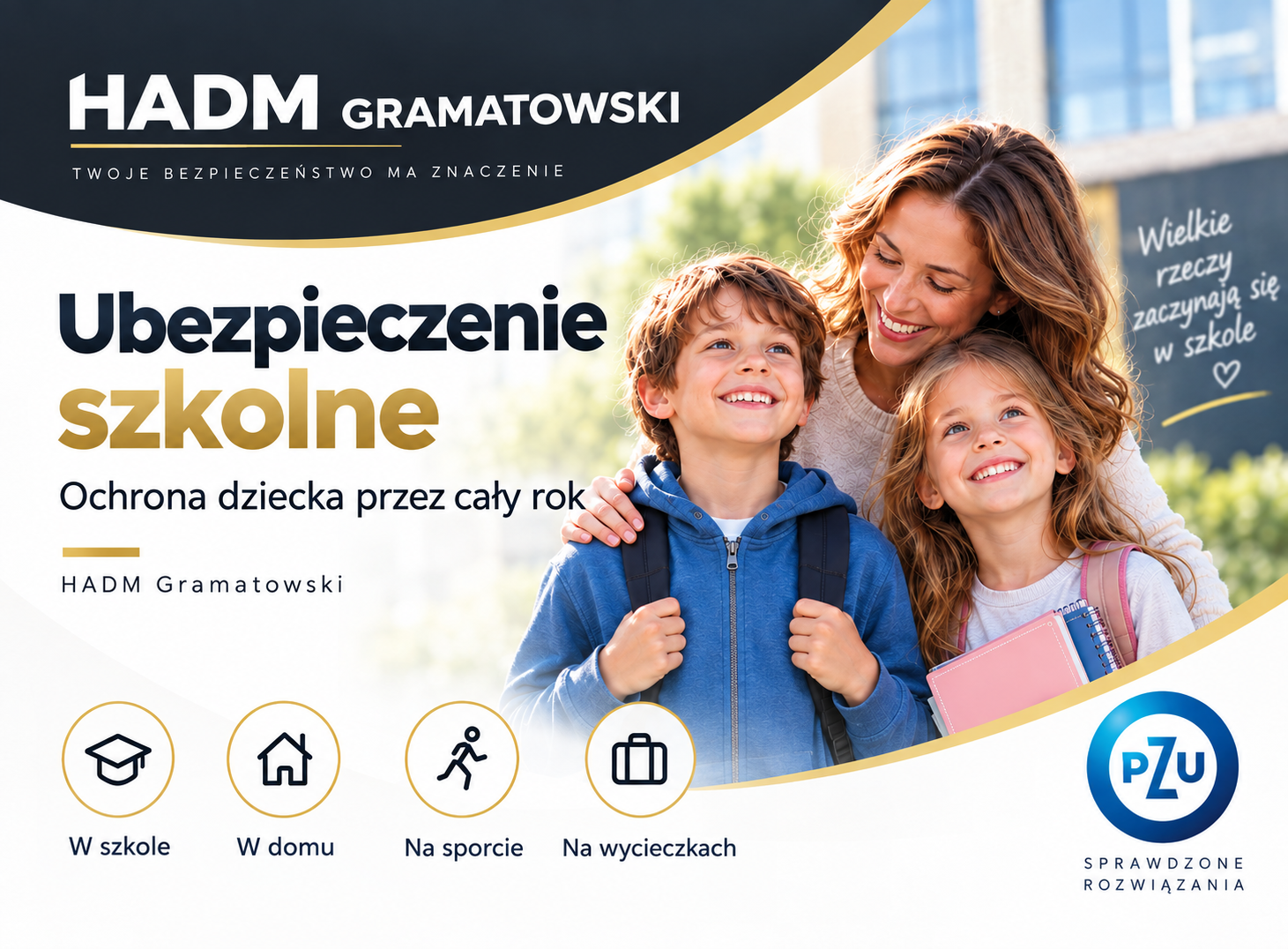 Chroń dziecko przez cały rok – ubezpieczenie NNW już od 48 zł