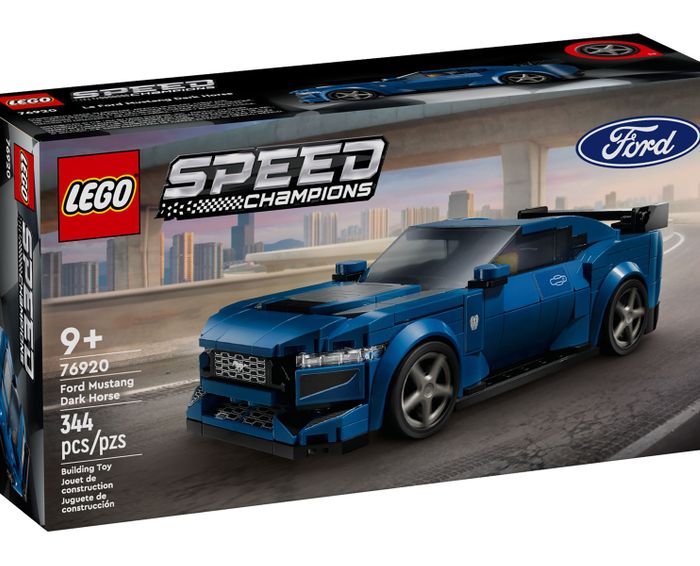 Ford Mustang Dark Horse dostępny także jako zestaw LEGO