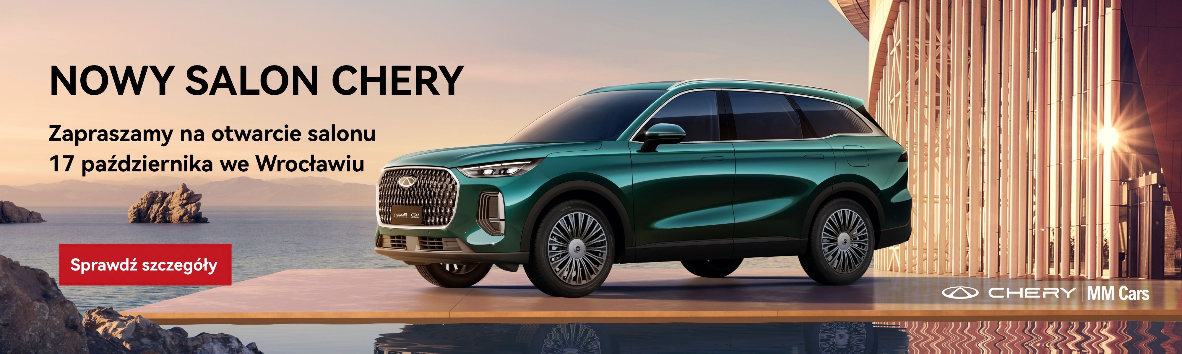 NOWY SALON CHERY WE WROCŁAWIU!