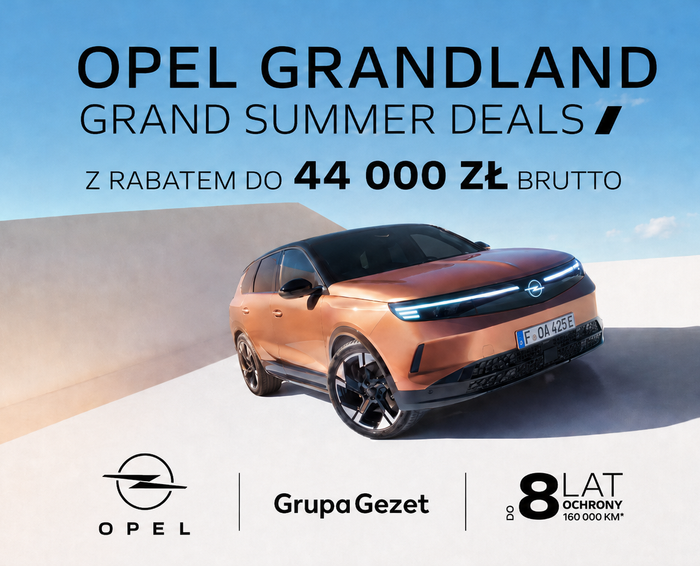 Opel Grandland z rabatem do 44 000 zł tylko w Grupie Gezet!