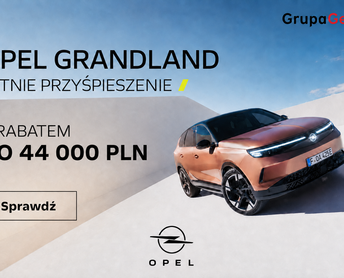 Opel Grandland z rabatem do 44 000 zł tylko w Grupie Gezet!