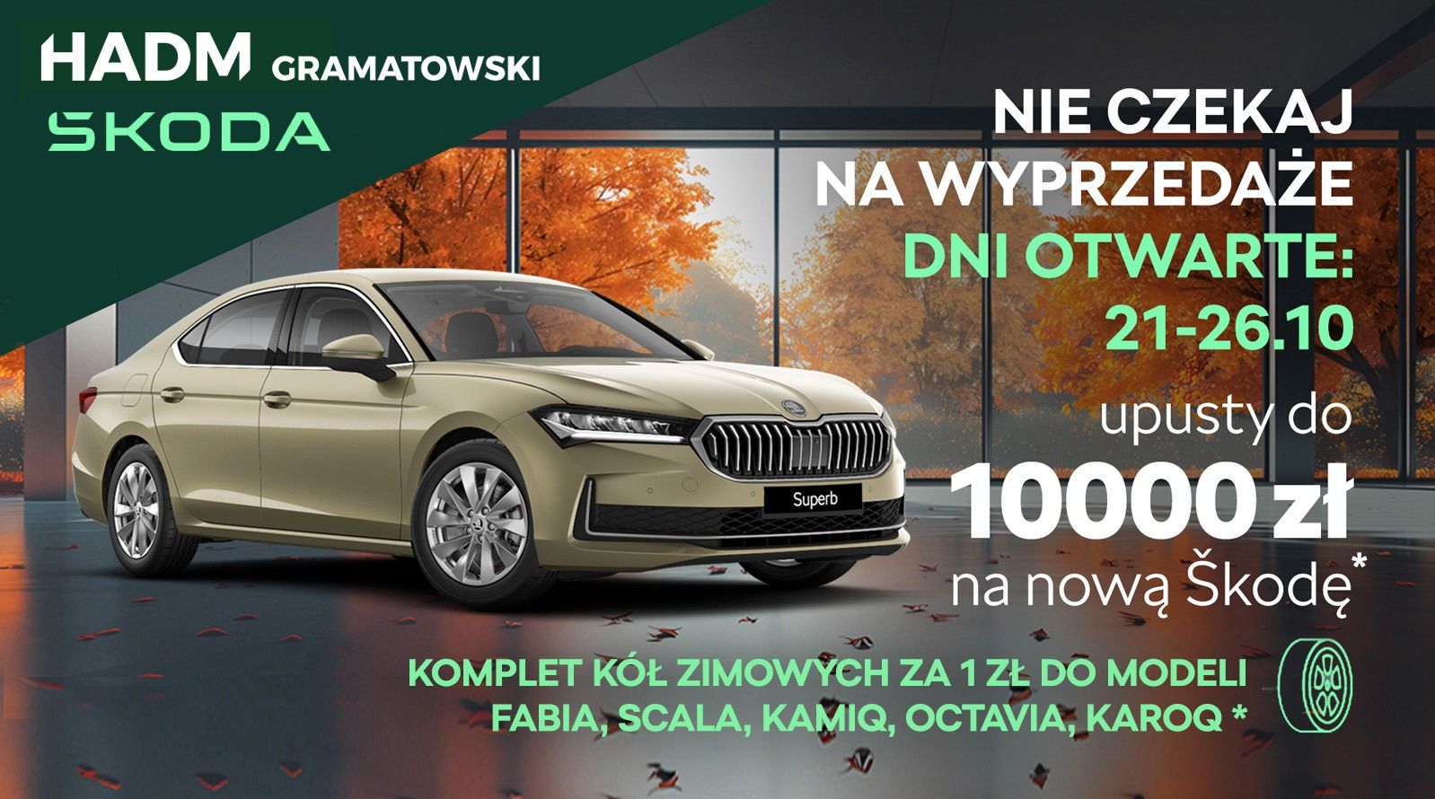 Dni Otwarte Skoda HADM Gramatowski 21-26.10.2024