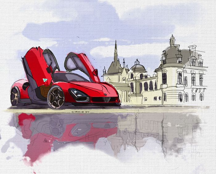Nowa 33 Stradale bierze udział w siódmej edycji ekskluzywnego wydarzenia „Chantilly Arts & Élégance Richard Mille”