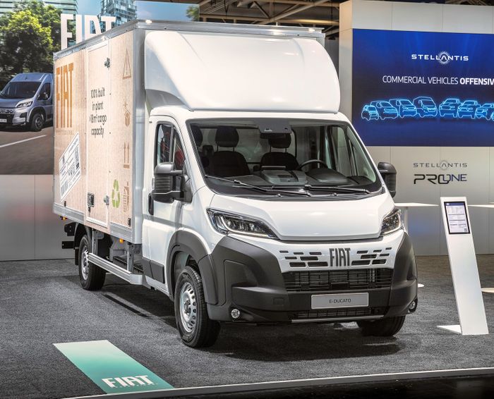 Całkowicie nowa wersja E-Ducato Cargo Box