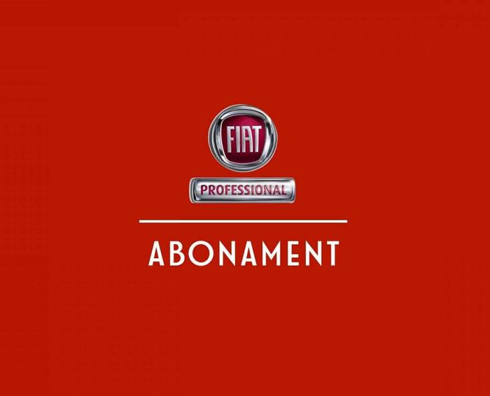 SAMOCHODY DOSTAWCZE FIAT W ABONAMENCIE