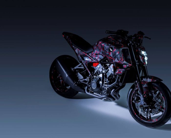 Honda prezentuje prototyp motocykla V3R 900 E-Compressor napędzany nowym silnikiem V3 ze sprężarką sterowaną elektronicznie