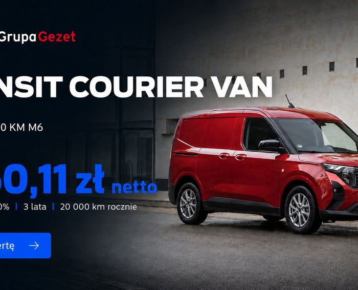 Ford Transit w leasingu – samochody dostawcze już od 1 250,11 zł netto miesięcznie