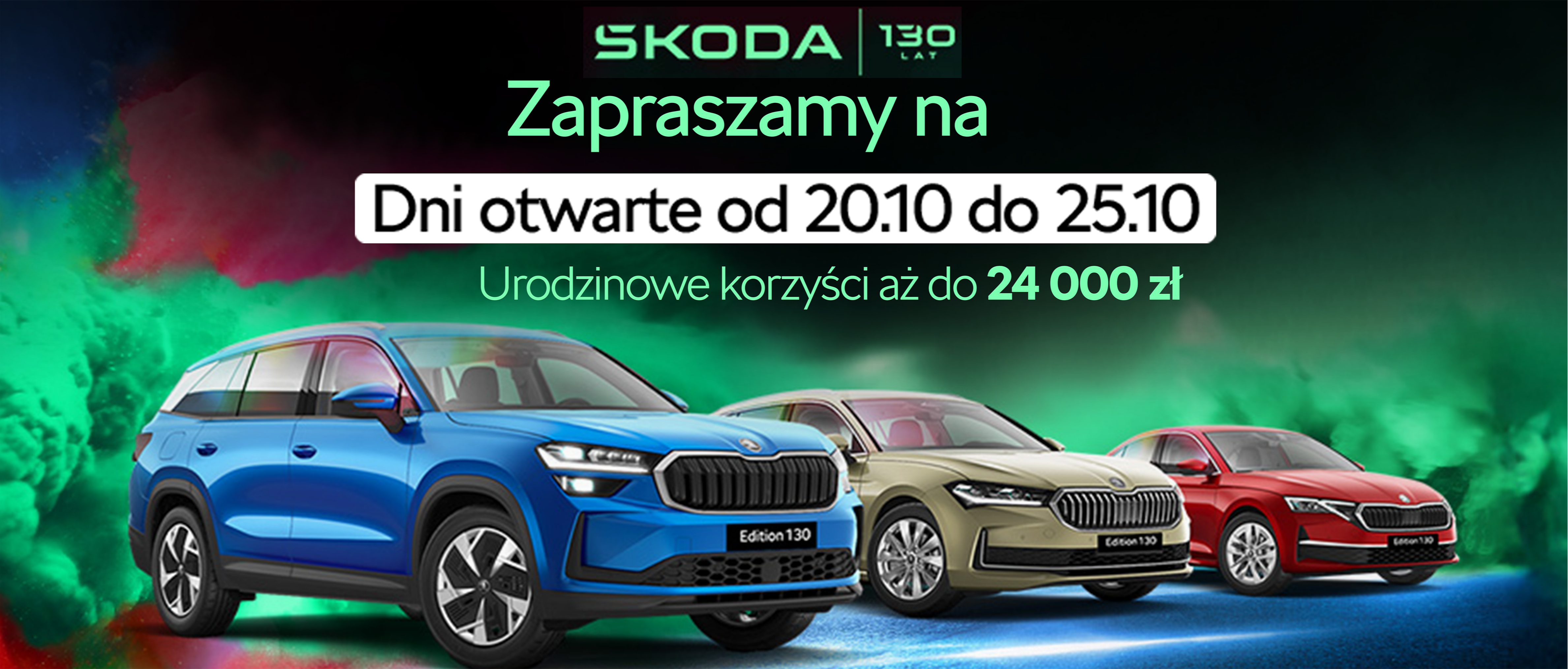 Dni Škody w HADM Gramatowski! Świętuj 130 lat marki i odbierz wyjątkowe korzyści!