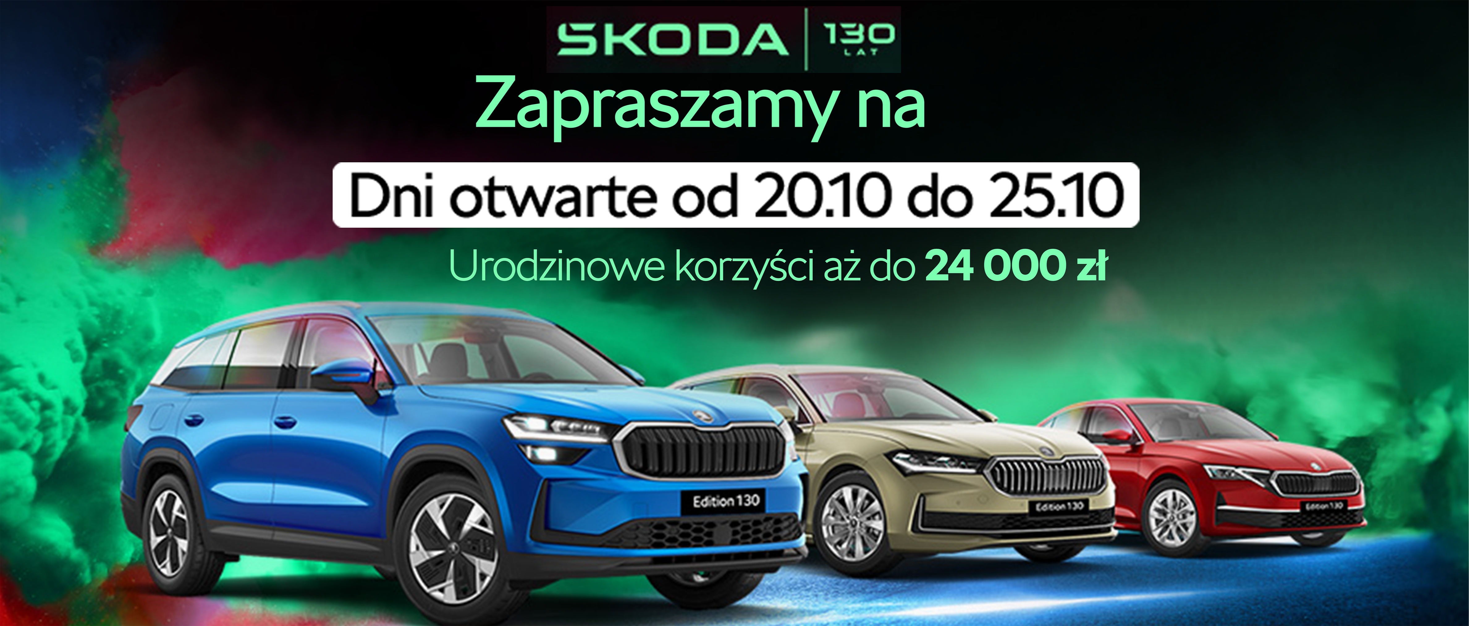 Dni otwarte Skody 20-25 października. 