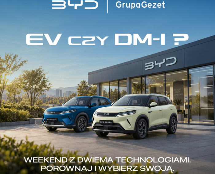EV czy DM-i? Poznaj dwie technologie podczas BYD Weekly Event 13–14 listopada w Grupie Gezet!