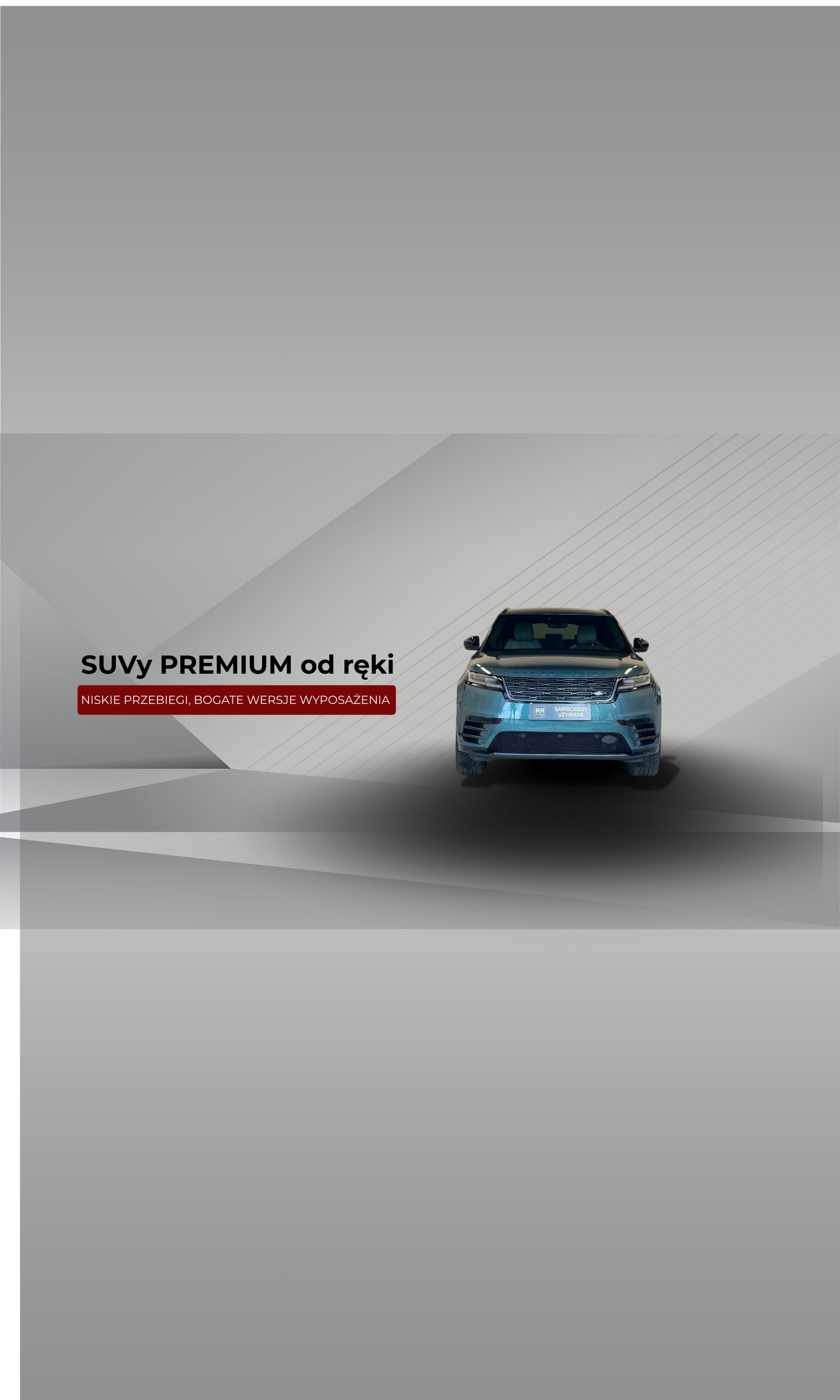 SUV-y klasy premium dostepne od ręki. Niskie przegiegi, bogate wersje wyposażenia. 