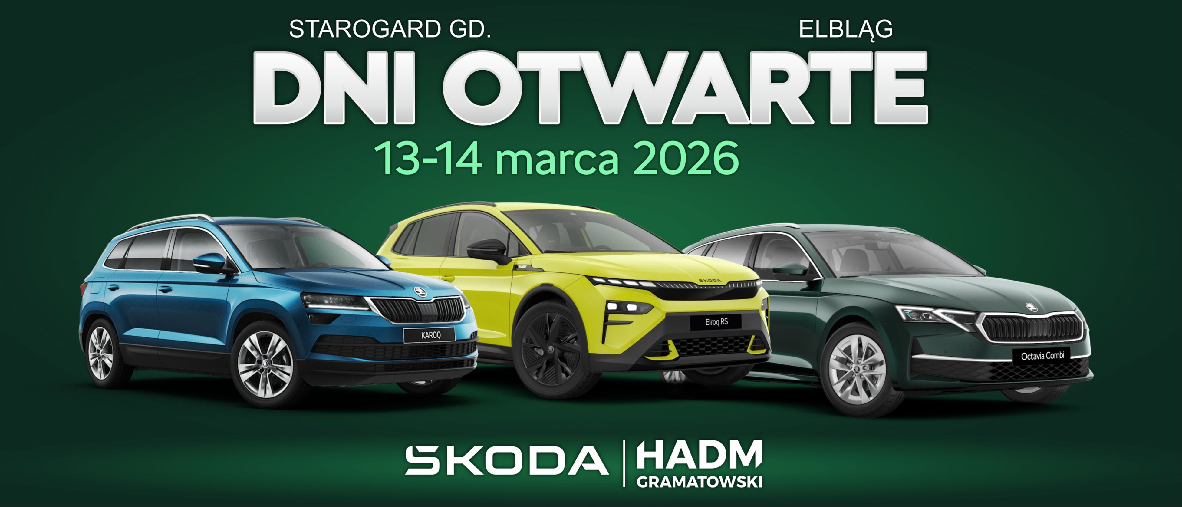 Dni Otwarte Skoda - 13-14 marca