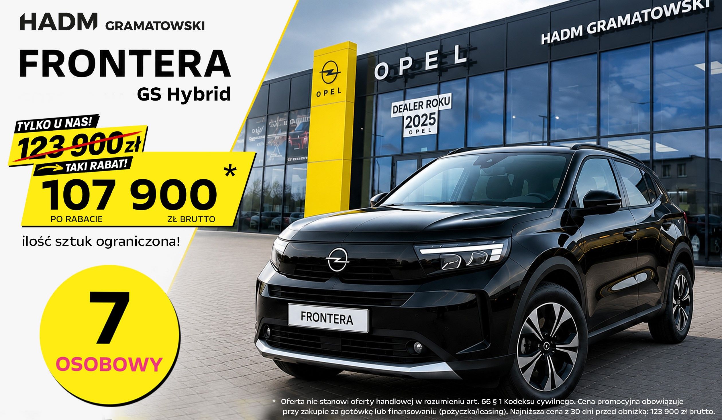 Opel Frontera HADM Gramatowski – główna grafika wydarzenia