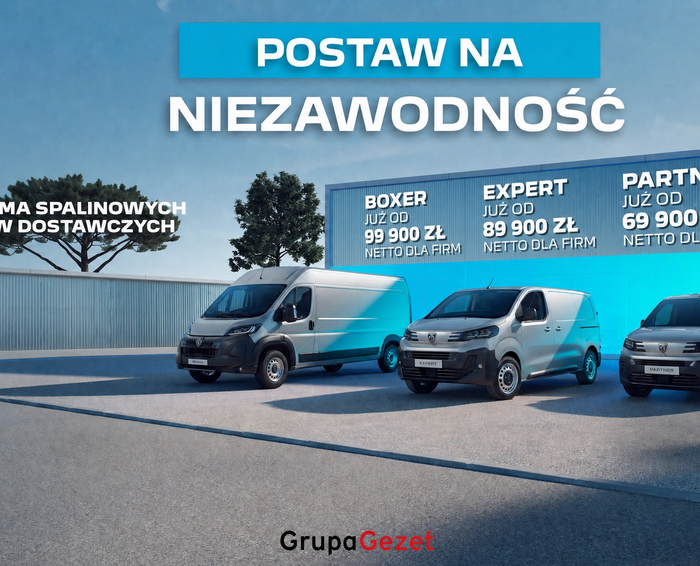 Nowa gama spalinowych pojazdów dostawczych Peugeot - przegląd oferty dla firm (2026)