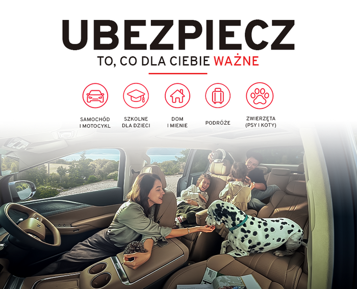 Ubezpieczenia w Grupie Gezet - nie tylko samochód. Sprawdź, co możesz ubezpieczyć w naszych salonach!