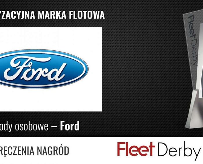 FORD MOTORYZACYJNĄ MARKĄ FLOTOWĄ ROKU 2017