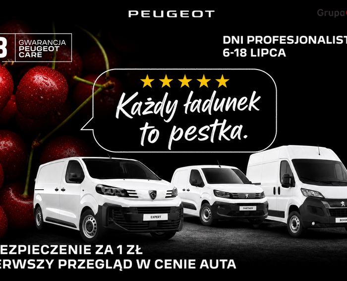 Dni Profesjonalistów Peugeot w Grupie Gezet - specjalna oferta na samochody dostawcze