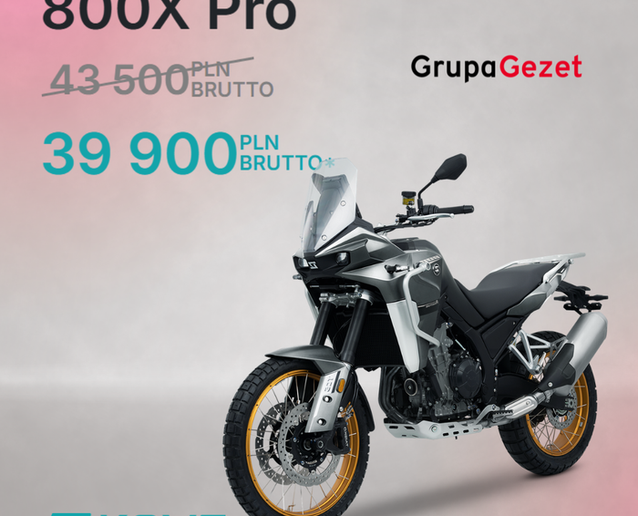 KOVE 800X Pro teraz w promocyjnej cenie 39 900 zł brutto
