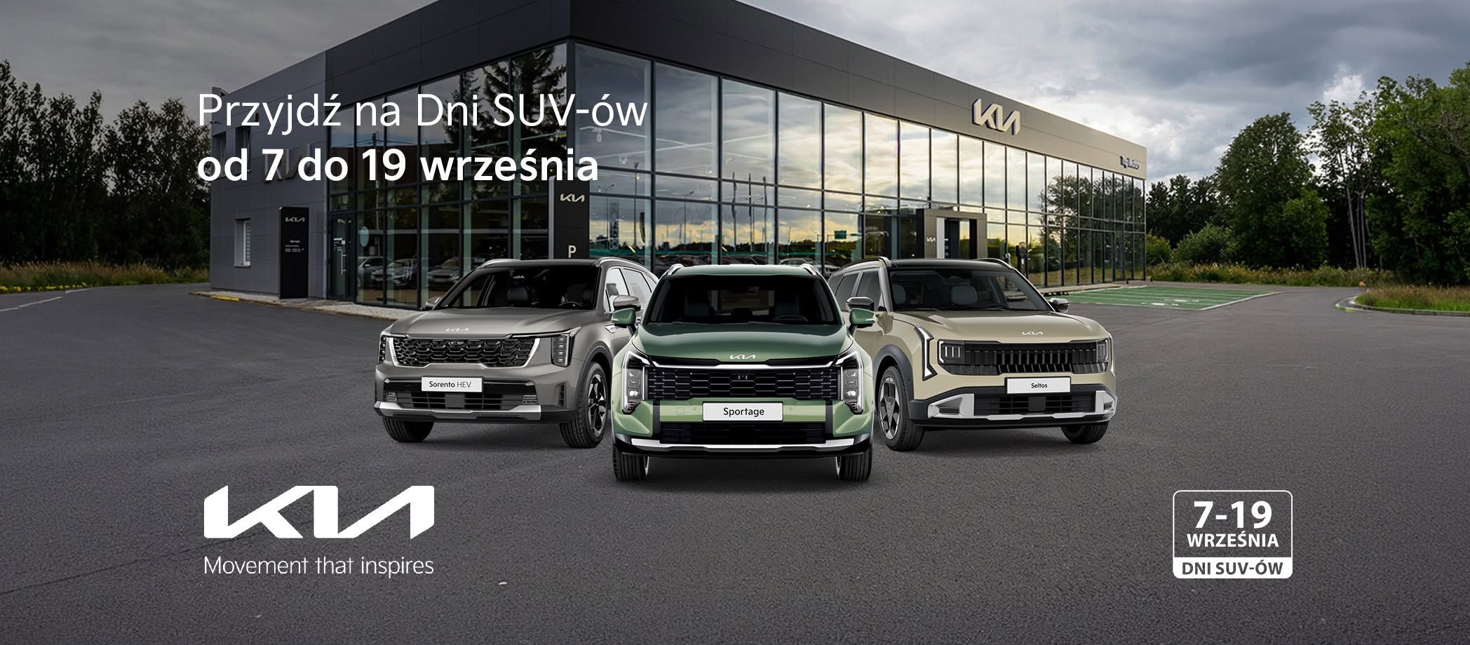 Dni SUV-ów Kia w HADM Gramatowski
